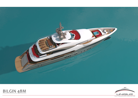 Image for article Bilgin Yachts begins construction of second 48m superyacht